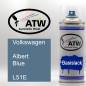 Preview: Volkswagen, Albert Blue, L51E: 400ml Sprühdose, von ATW Autoteile West.